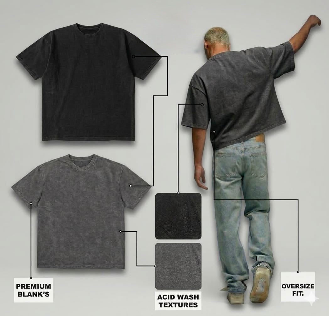 VINTAGE WASHED / TSHIRT