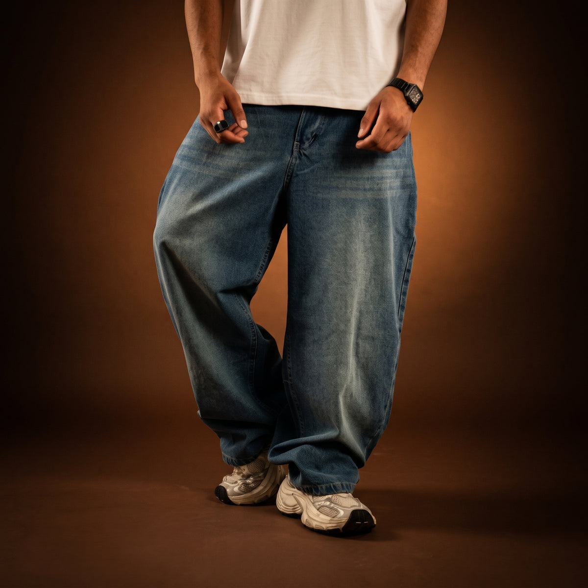 BAGGY DENIM - BLUE