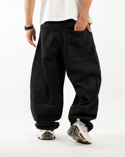 BAGGY DENIM - BLACK