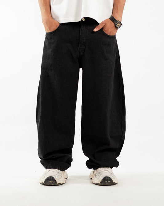 BAGGY DENIM - BLACK
