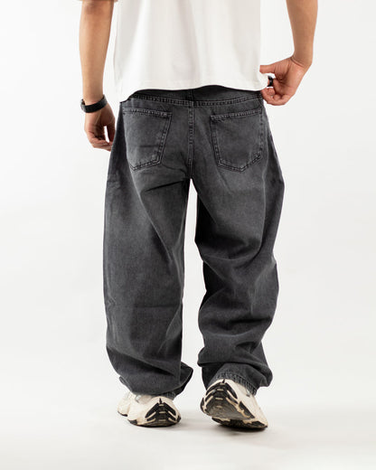 BAGGY DENIM - ACID GRAY