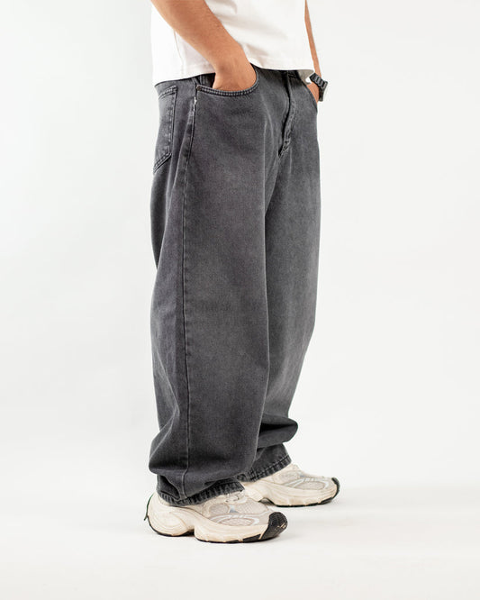 BAGGY DENIM - ACID GRAY