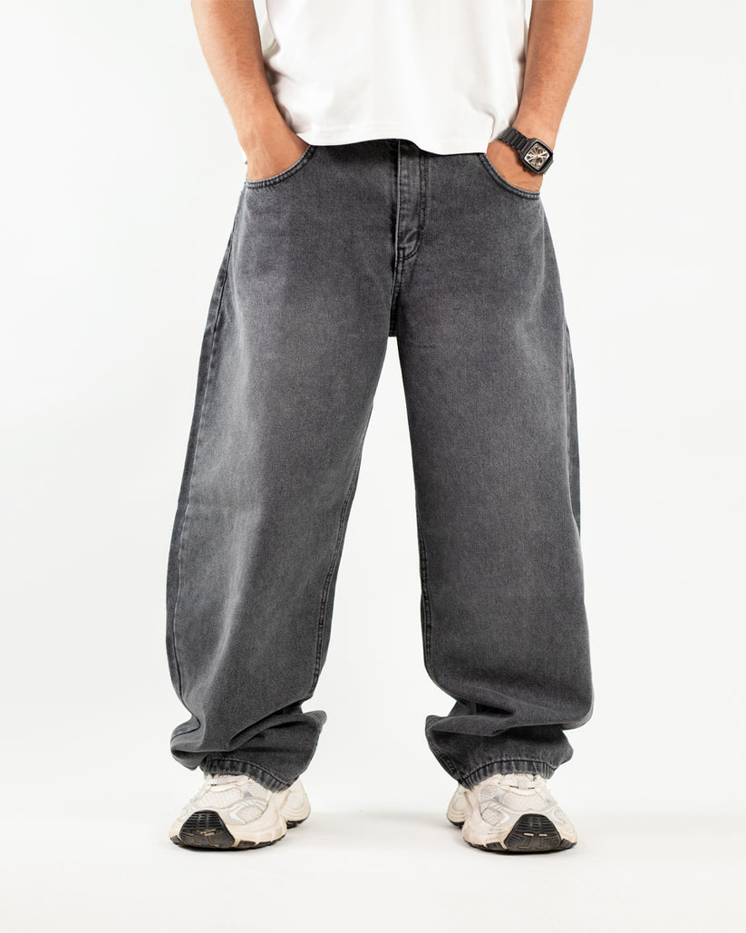 BAGGY DENIM - ACID GRAY